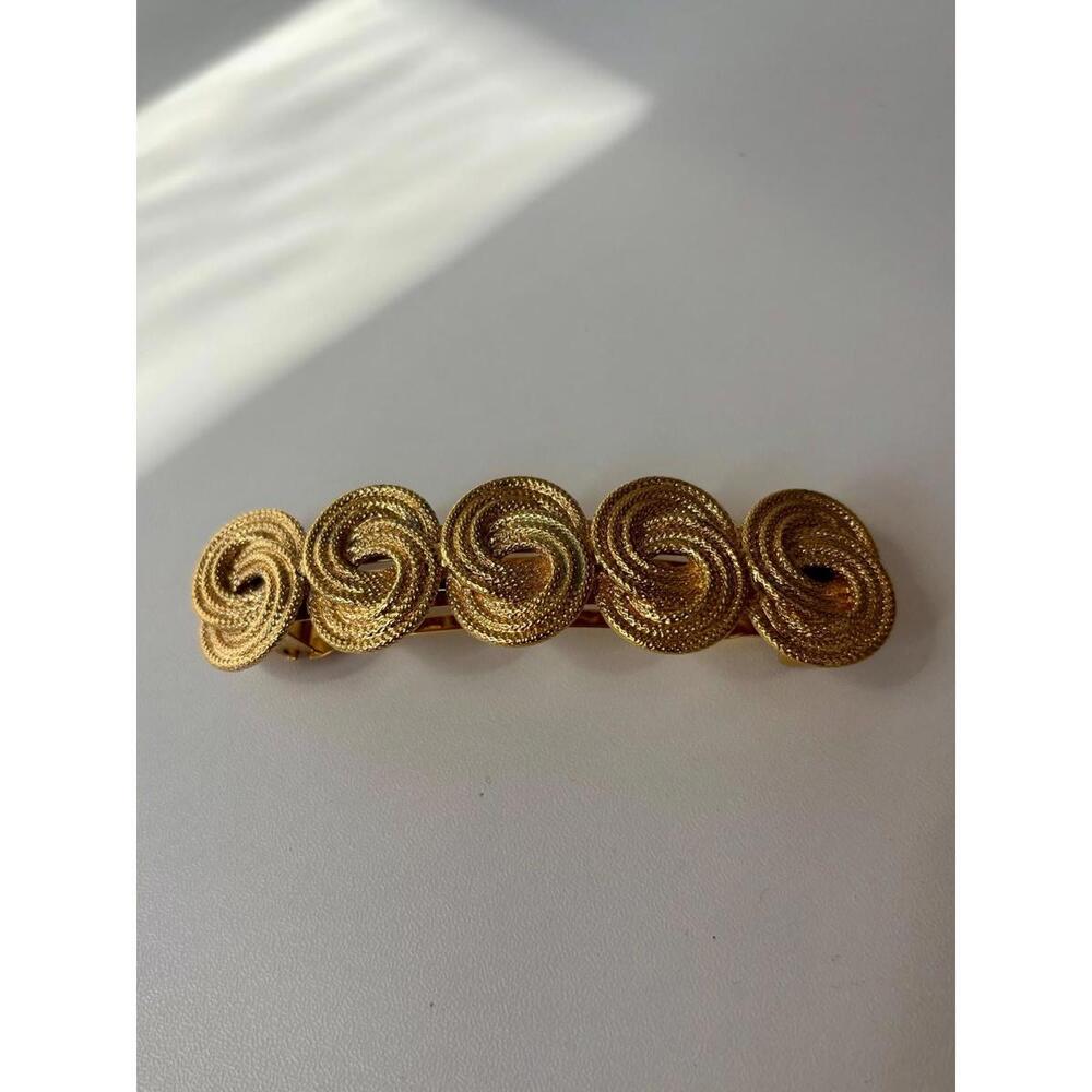 Vintage Gold Kirks Folly Hair Clip